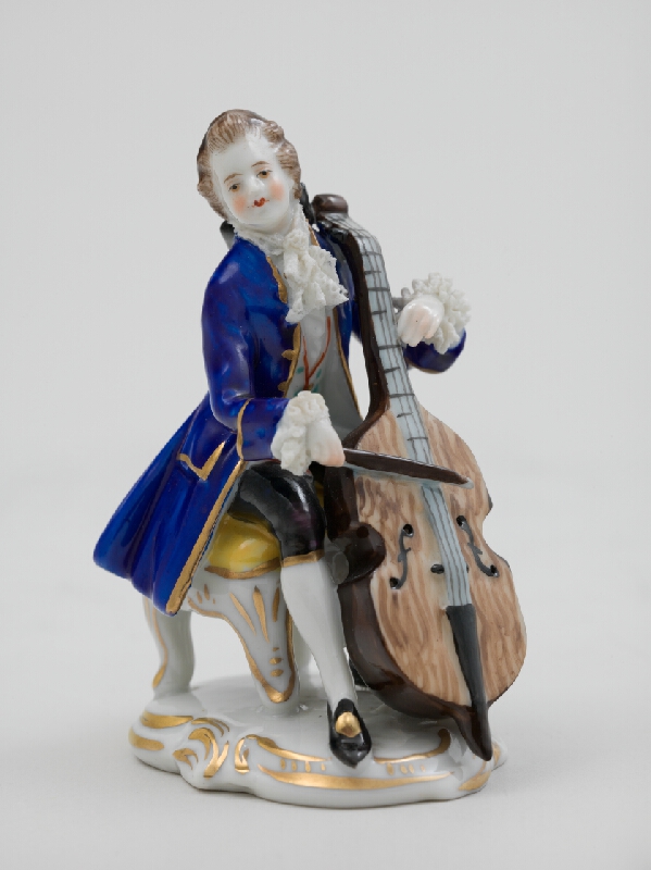 Paríž Manufaktúra Bourdois & Bloch – Čelista 