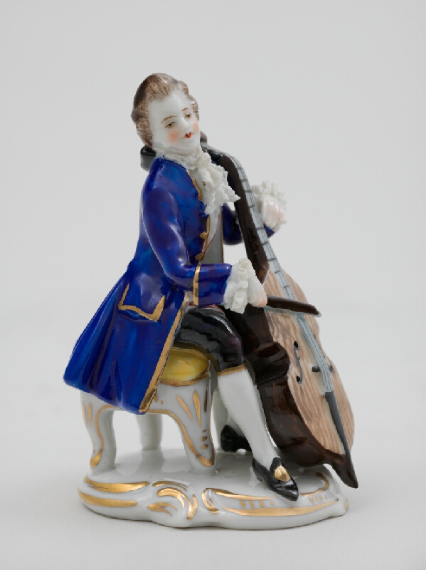 Paríž Manufaktúra Bourdois & Bloch – Čelista 