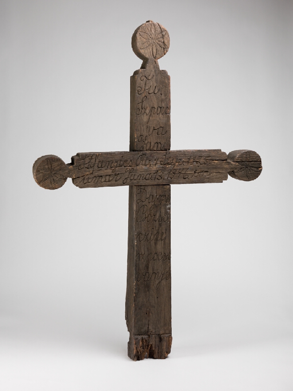 Neznámy autor – Náhrobný kríž II. 