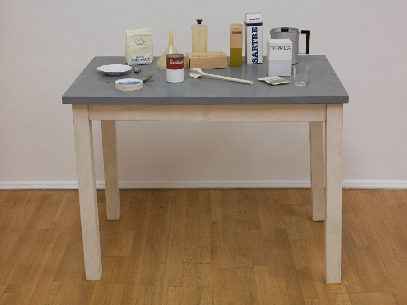 Roman Ondak – Full Table; Sated Table 