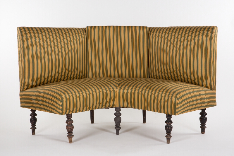 Stredoeurópsky autor z 18. storočia – Lavica rohová čalúnená 