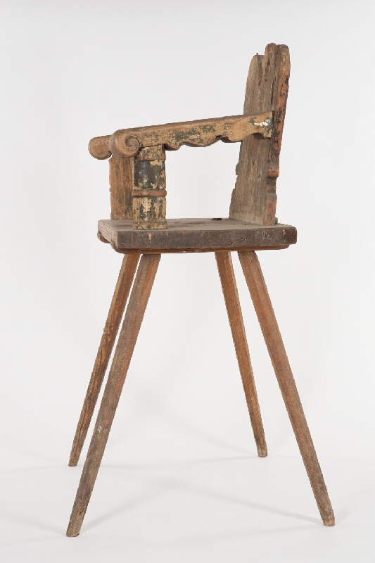 Slovenský remeselník z 2. polovice 19. storočia – Organ chair 