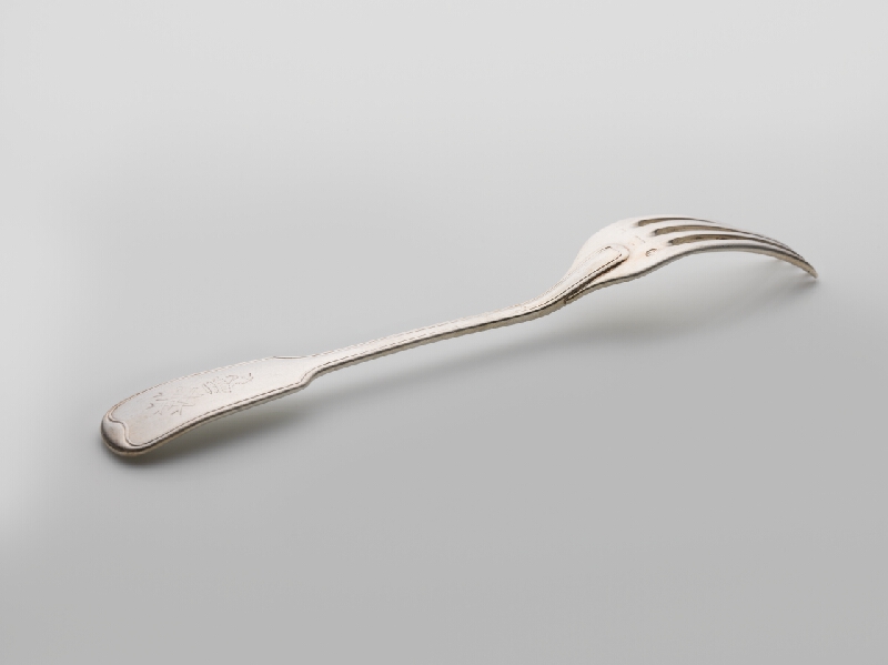 Rakúsko-Uhorský zlatník z 19. storočia – Vidlička 