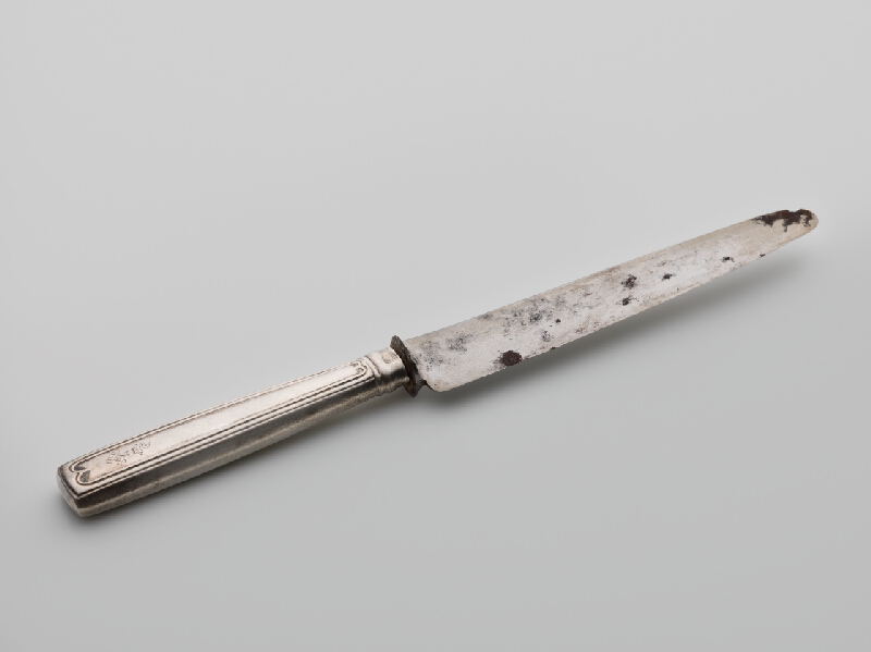 Rakúsko-Uhorský zlatník z 19. storočia – Nôž 