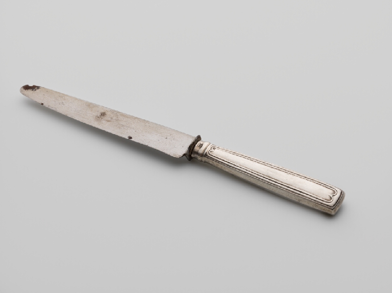 Rakúsko-Uhorský zlatník z 19. storočia – Nôž 