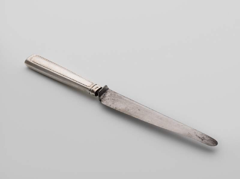 Rakúsko-Uhorský zlatník z 19. storočia – Nôž 