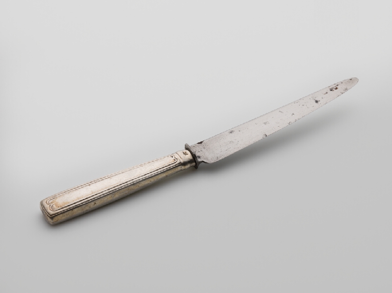 Rakúsko-Uhorský zlatník z 19. storočia – Nôž 