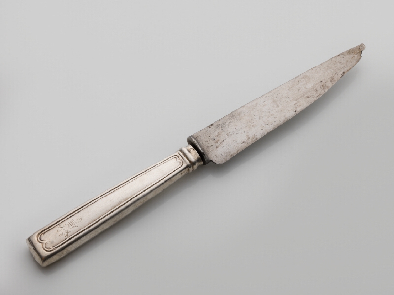 Rakúsko-Uhorský zlatník z 19. storočia – Nôž 