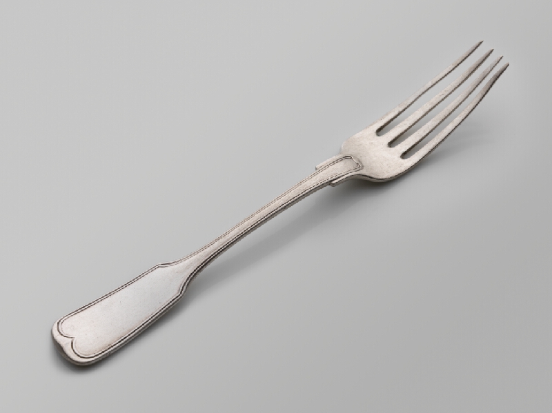 Rakúsko-Uhorský zlatník z 19. storočia – Vidlička dezertná 