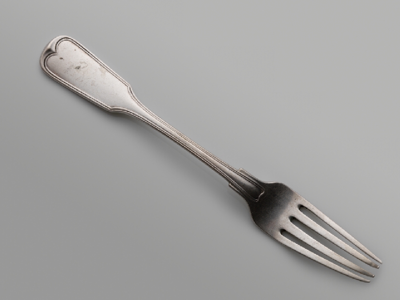 Rakúsko-Uhorský zlatník z 19. storočia – Vidlička dezertná 