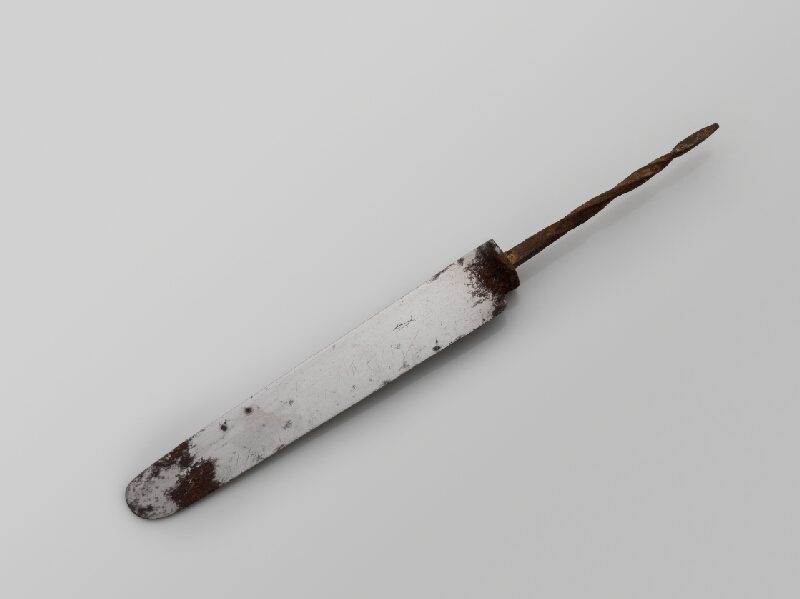 Rakúsko-Uhorský zlatník z 19. storočia – Čepeľ dezertného nôža  