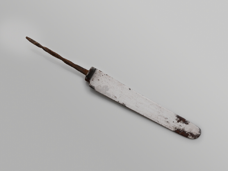 Rakúsko-Uhorský zlatník z 19. storočia – Čepeľ dezertného nôža  