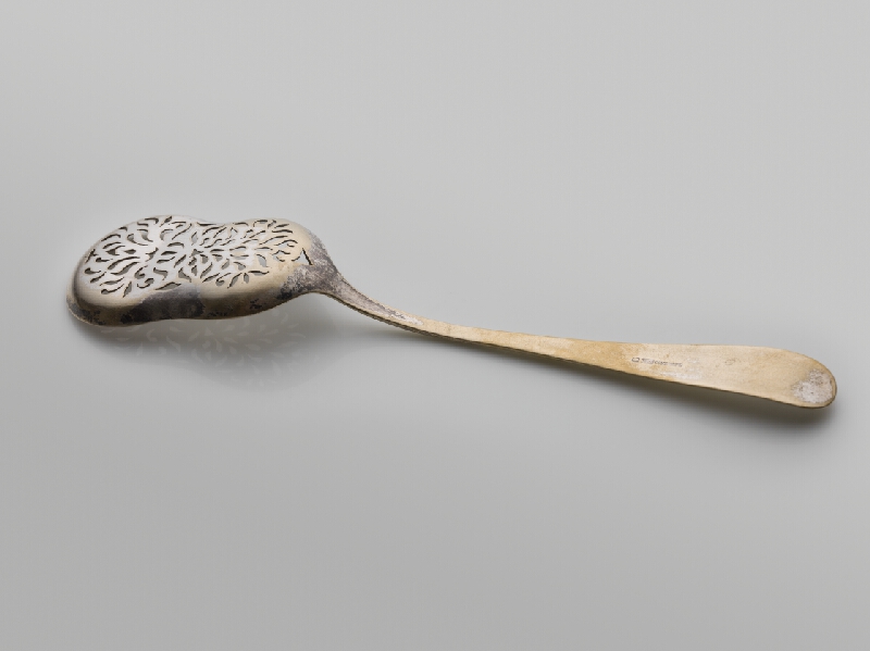 Rakúsko-Uhorský zlatník z 19. storočia – Lopatka na dezerty 