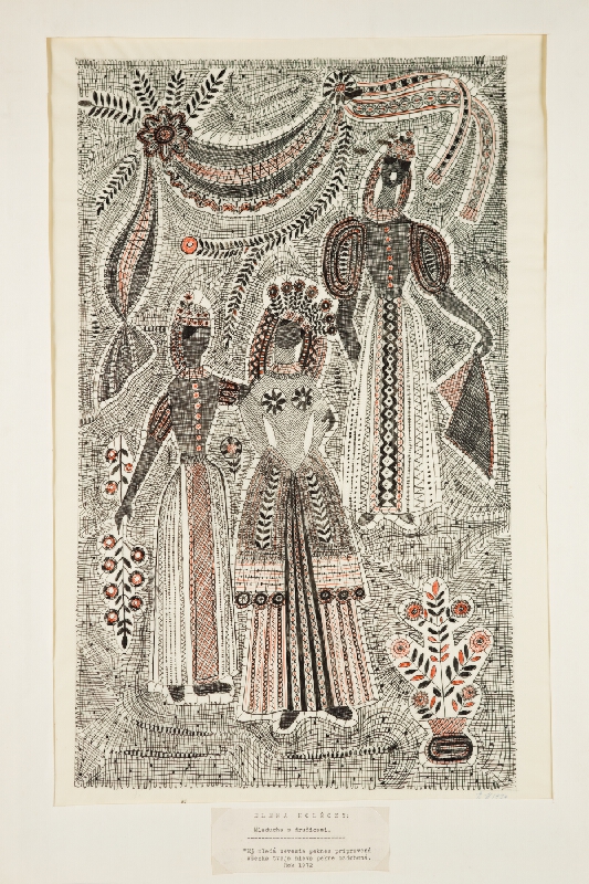 Elena Holéczyová – Mladucha s družicami 