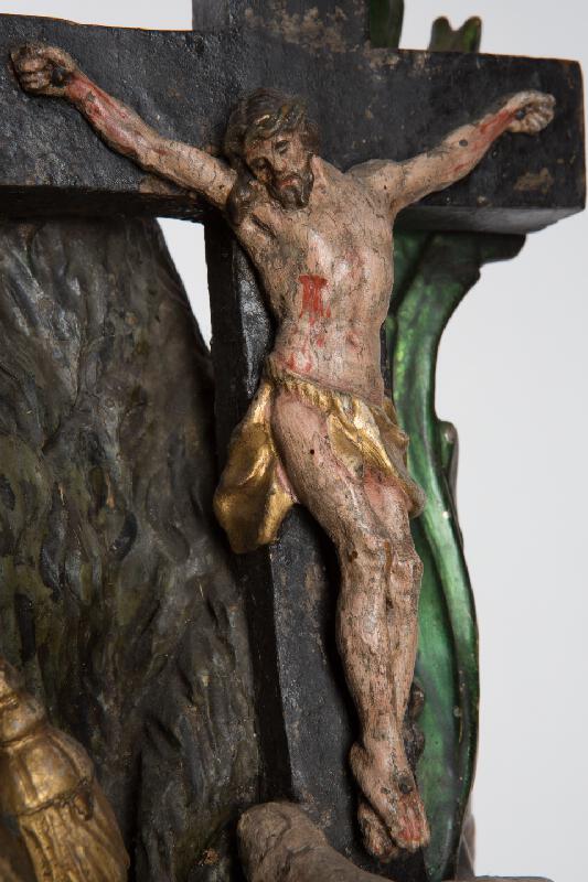 Neznámy rezbár – Svätý Ján Nepomucký s krížom a palmovou ratolesťou 