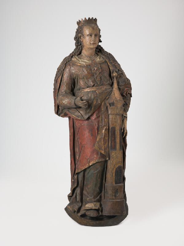 Juhonemecký rezbár zo začiatku 16. storočia – Svätá Barbora 
