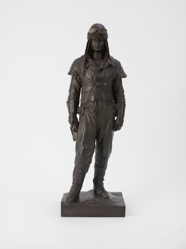 Bohumil Kafka: M. R. Štefánik, bronz, 1933, Slovenská národná galéria