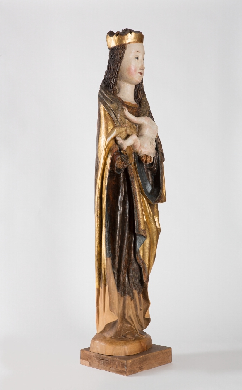 Slovenský rezbár z 15. storočia – Madona s Ježiškom z Turca 