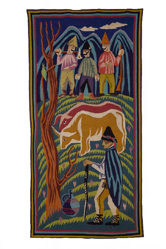 Ernest Zmeták – John Tending Two Oxen... 