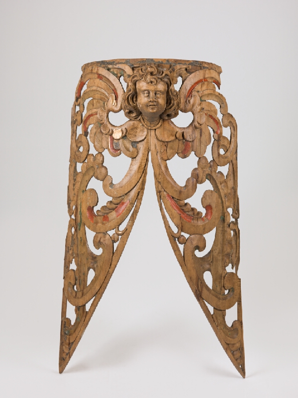 Pavol Gross st. – Fragment  dekoratívnej výzdoby píšťaľovej časti organovej skrine 