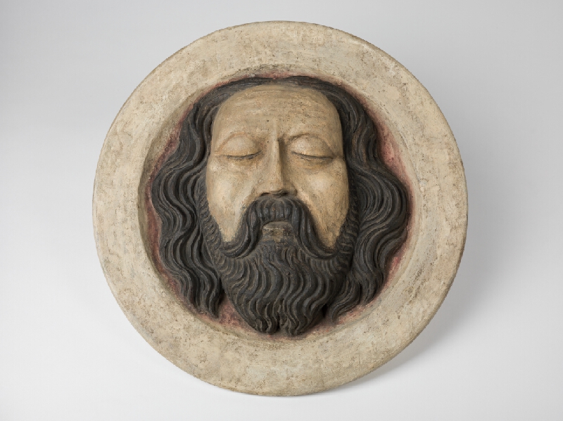 Neznámy rezbár – Hlava svätého Jána Krstiteľa 