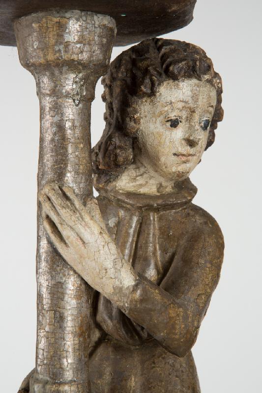 Spišský rezbár z prelomu 15. storočia – Paškálový svietnik s anjelom svetlonosom 
