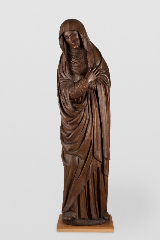 Nemecký - porýnsky rezbár z 15. storočia – Bolestná Panna Mária 