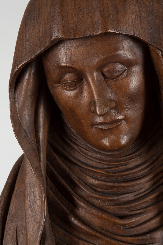 Nemecký - porýnsky rezbár z 15. storočia – Bolestná Panna Mária 