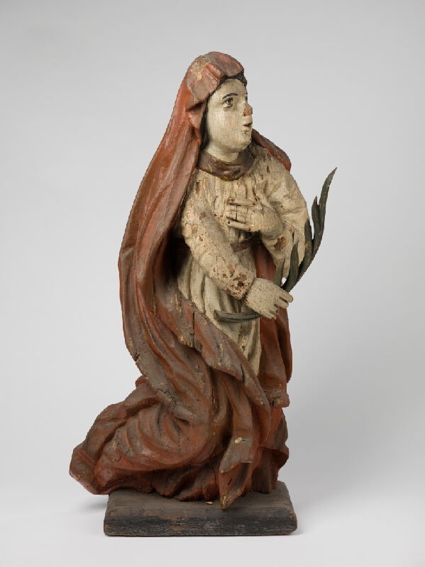 Neznámy rezbár – Kľačiaca svätica 