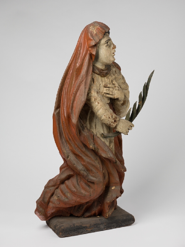 Neznámy rezbár – Kľačiaca svätica 