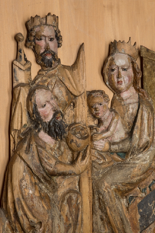 Slovenský rezbár zo začiatku 15. storočia, Majster Madony z Lomničky – Klaňanie troch kráľov 