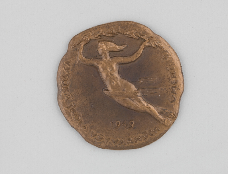 Rudolf Pribiš – Vysoká škola výtvarných umení 1949 