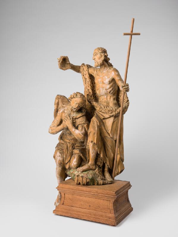 Stredoeurópsky-český rezbár z 18. storočia – Krst Kristov 