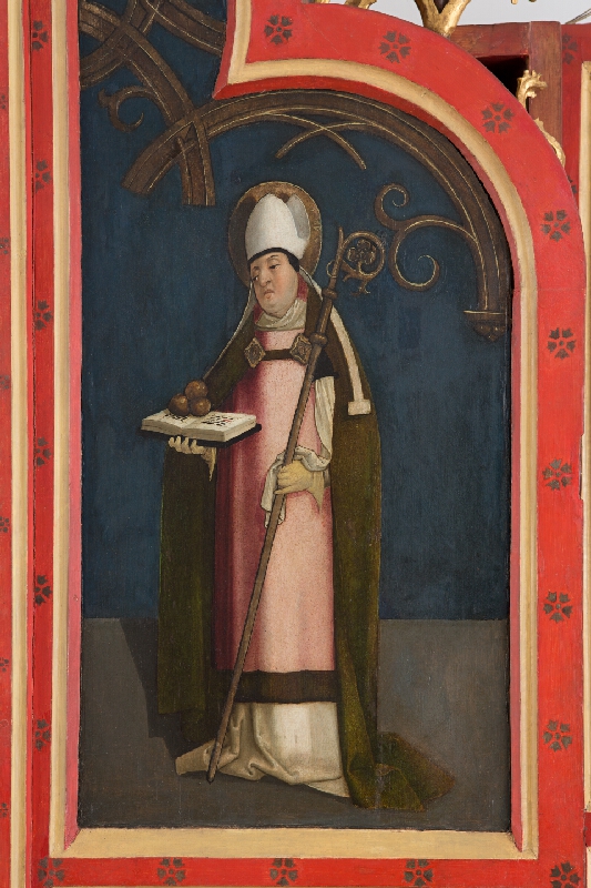 Juhonemecký maliar z 1. tretiny 16. storočia, Korutánsky majster oltára Ružencovej Panny Márie – Saint Dorothy and Saint Helen 