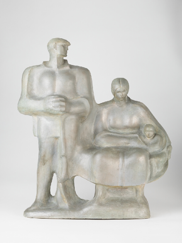 Tibor Kavecký – Rodina. Definitívny model pre Vrútky-centrum 