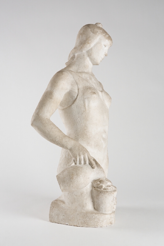 Fraňo Štefunko – Žena polievajúca kvety 