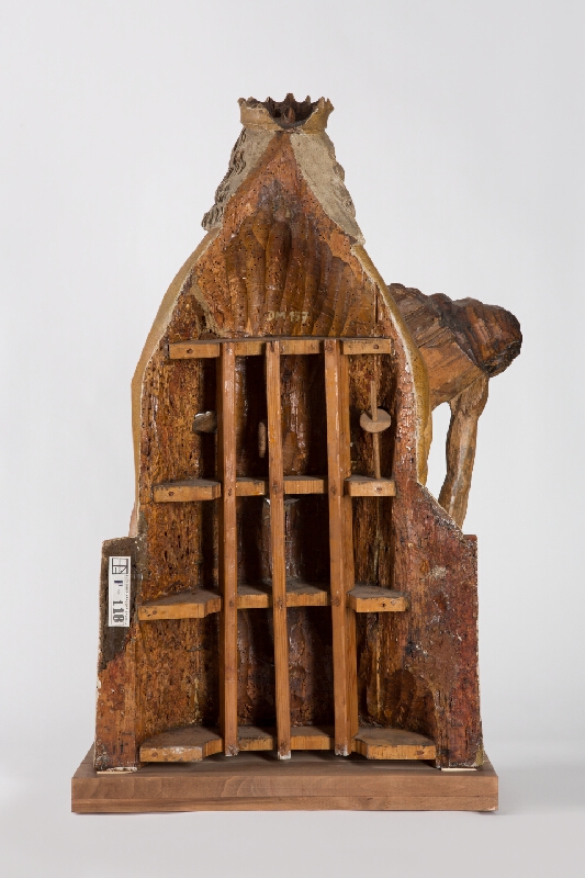 Slovenský rezbár 1470-1480 – Sediaci Boh-Otec 