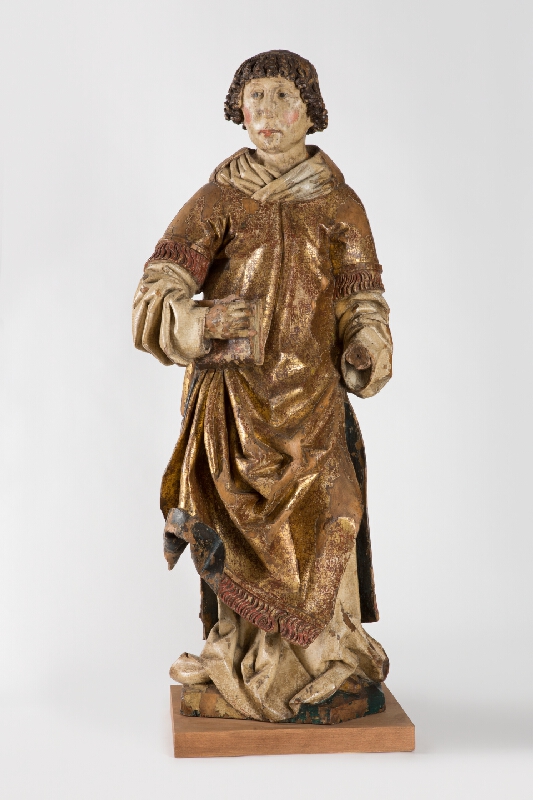 Slovenský rezbár zo začiatku 16. storočia – Svätý Vavrinec z Brutoviec 
