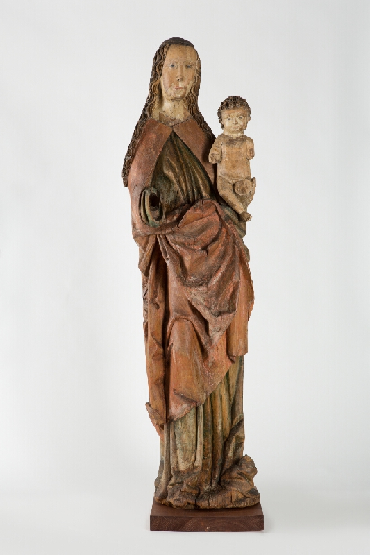 Slovenský rezbár z konca 15. storočia – Madona s dieťaťom 