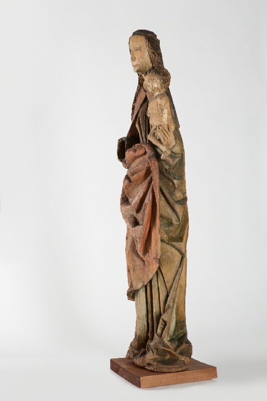 Slovenský rezbár z konca 15. storočia – Madona s dieťaťom 