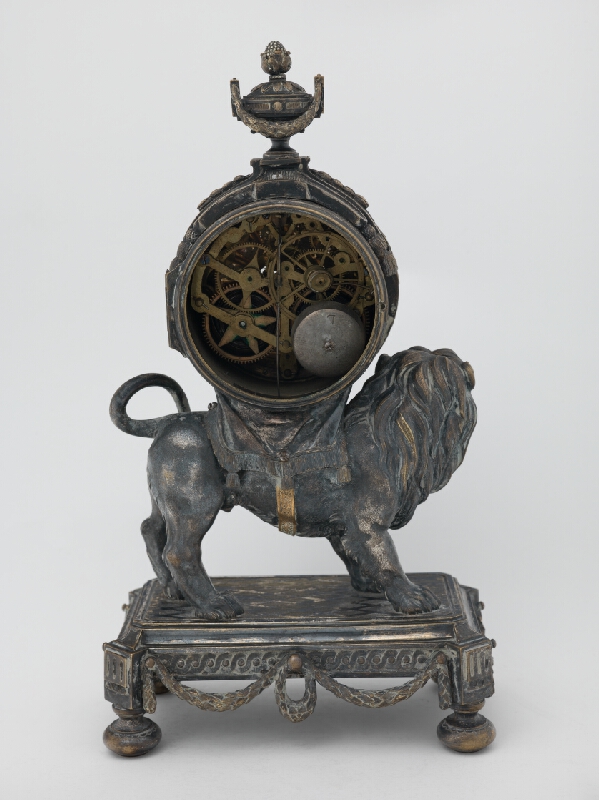 Francúzsky autor z 2. polovice 18. storočia – Stolové figurálne hodiny 