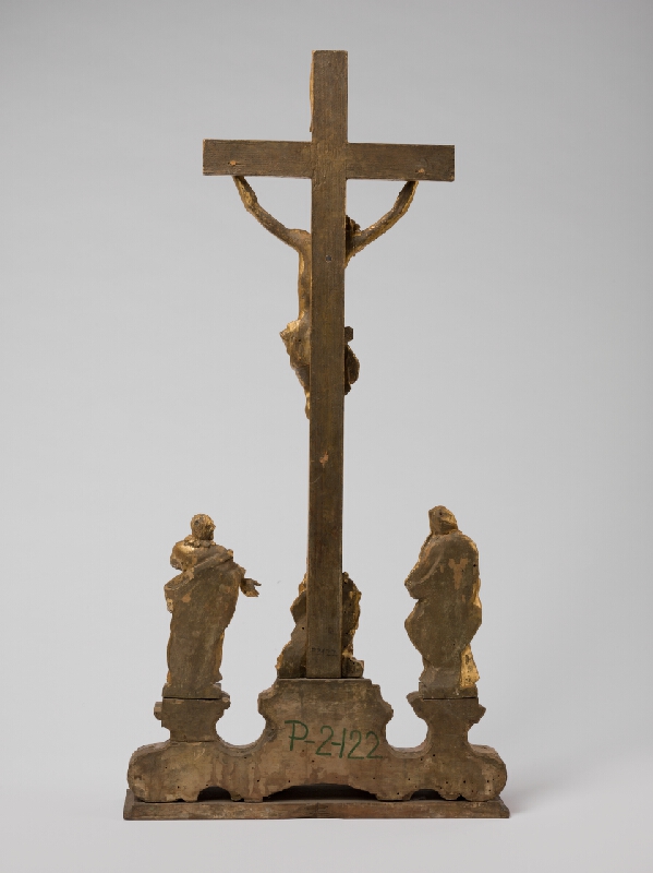 Neznámy rezbár – Ukrižovanie s dvomi Máriami a sv.Jánom 