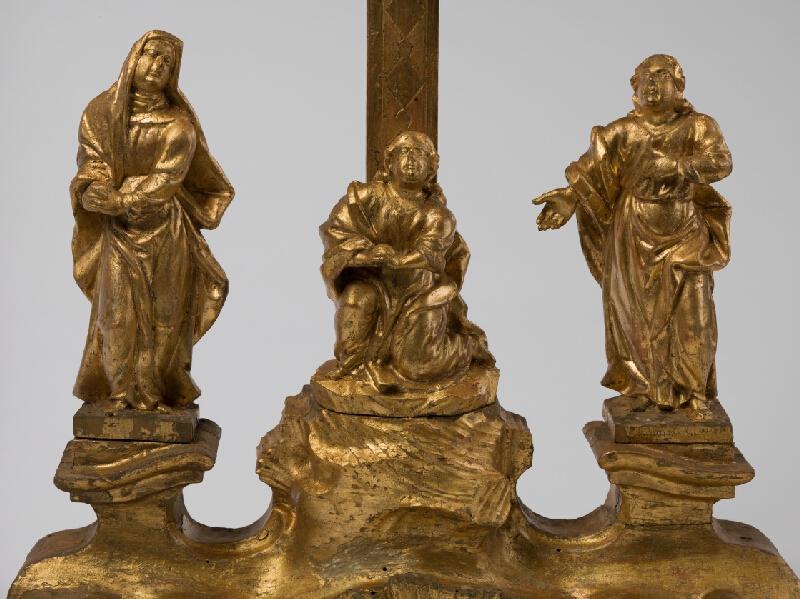 Neznámy rezbár – Ukrižovanie s dvomi Máriami a sv.Jánom 