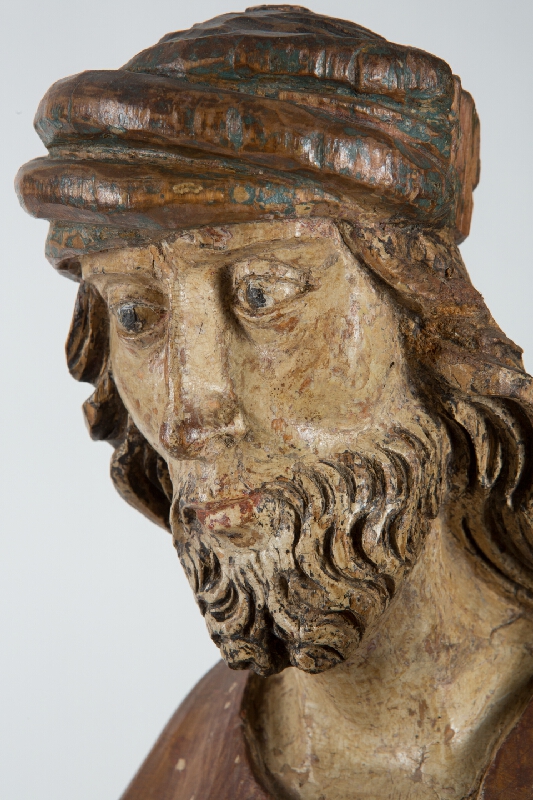 Slovenský rezbár z 15. storočia – Bolestný Kristus 