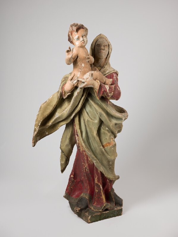 Neznámy rezbár – Mária s dieťaťom 