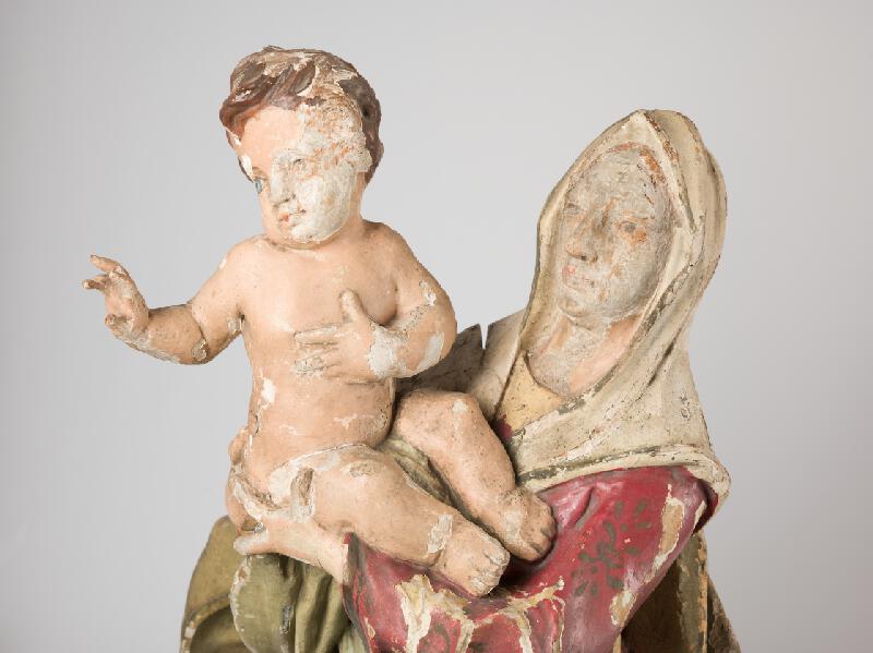 Neznámy rezbár – Mária s dieťaťom 