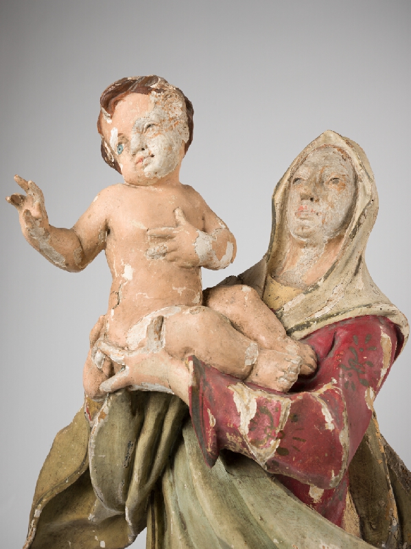 Neznámy rezbár – Mária s dieťaťom 