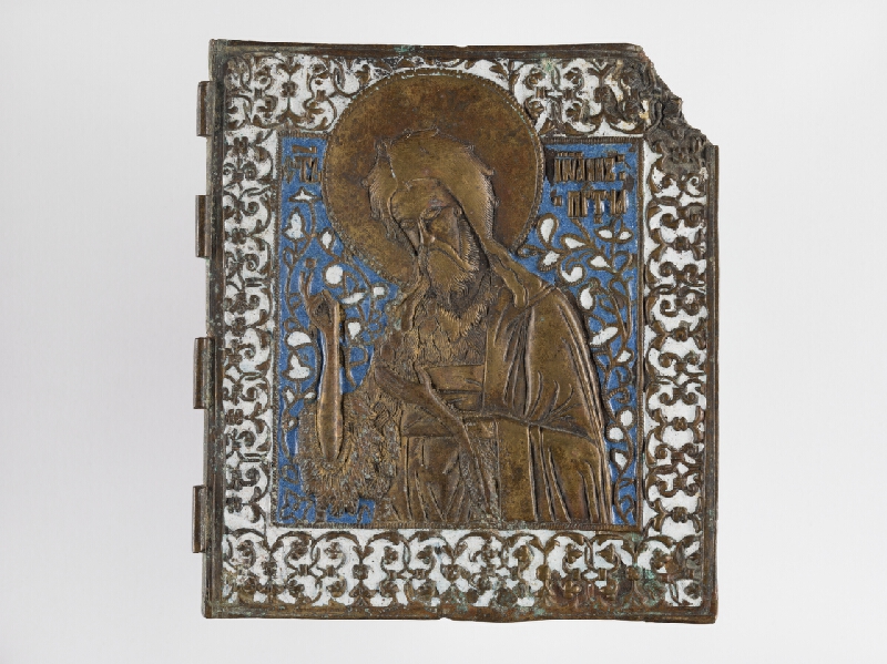 Ruský majster kovolejár z konca 17. a začiatku 18. storočia – Svätý Ján Krstiteľ 