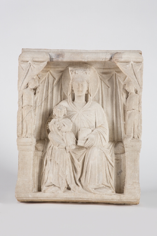 Neznámy sochár – Tróniaca madona s anjelmi 