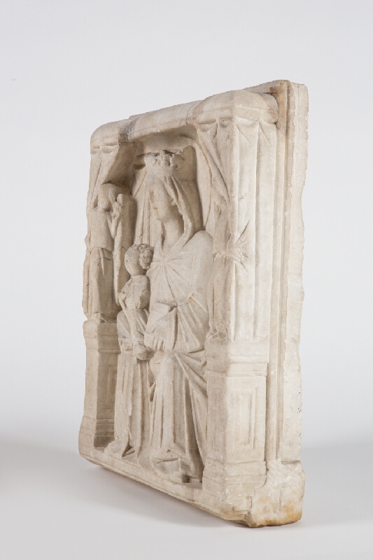 Neznámy sochár – Enthroned Madonna with Angels 